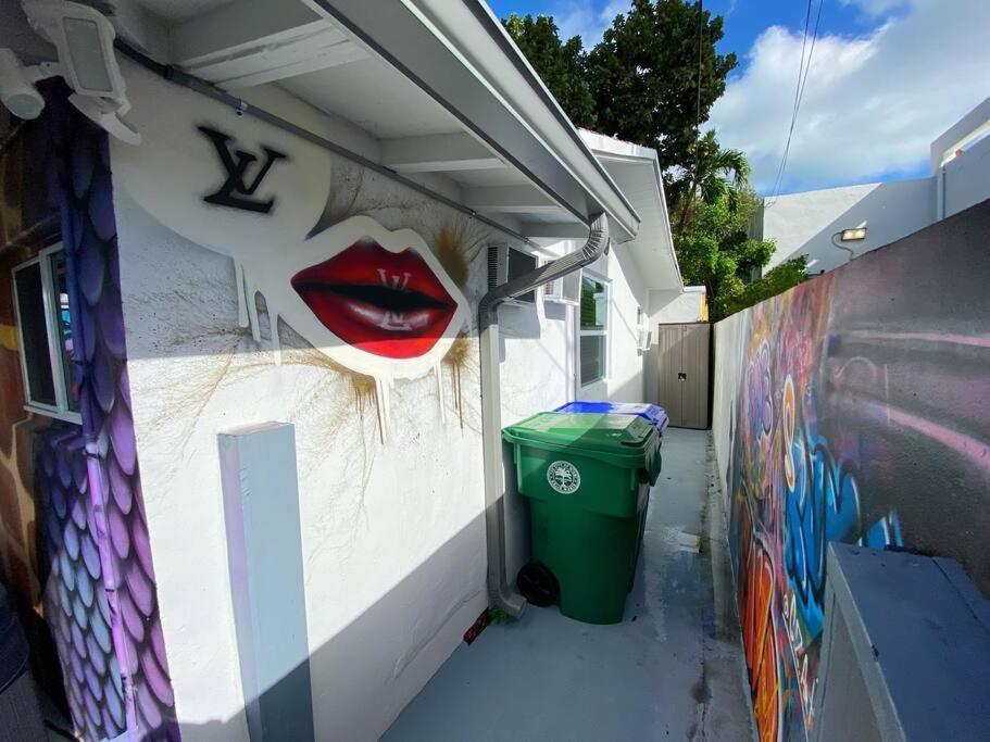 Cozy & Colorful Miami Art Canvas W/Hottub & Murals エクステリア 写真